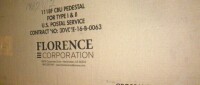 Florence 1118f CBU Pedestal New In Box $199