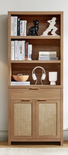 Millwood Pines Arianna 73"H Storage Bookcase New in Box $499
