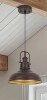 Beachcrest Home&trade; Castillon 1-Light Pendant Light with Metal Dome Shade / Mercer41 Gold Leaf Wall Sconce 11" Handcrafted Iron Round Dimmable LED Light, 3000K Warm White 490Lm, UL Listed Modern Luxury Bedroom Living Room Bathroom Vanity Light Fixture New In