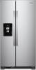 Whirlpool 21.4 cu. ft. Side by Side Refrigerator in Fingerprint Resistant Stainless Finish On Working $2299