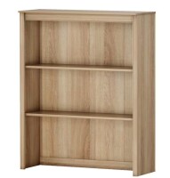 WAMPAT Scarlett Oak Bookcase with 2 Open Shelves, Farmhouse Storage Shelf for Living Room Bedroom Office, 33.9" Wide New In Box New Open Box $299