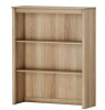 WAMPAT Scarlett Oak Bookcase with 2 Open Shelves, Farmhouse Storage Shelf for Living Room Bedroom Office, 33.9" Wide New In Box New Open Box $299