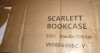 WAMPAT Scarlett Oak Bookcase with 2 Open Shelves, Farmhouse Storage Shelf for Living Room Bedroom Office, 33.9" Wide New In Box New Open Box $299 - 2