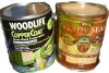 Woodlife CopperCoat Green Wood Preservative, 1 Gallon / Ready Seal 100 Exterior Wood Stain and Sealer, Clear, 1 Gal. / Assorted New Shelf Pull $79 - 2