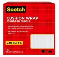 Scotch 147712 Bubble Wrap 240 Sq. Ft. Roll new