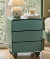 Bay Isle Home&trade; 23.6''W 3-Drawer Nightstand New In Box $299
