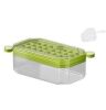 CLUB BOLLYWOOD&reg; Square Ice Cube Tray Sturdy Ice Cube Making Tool for Drinks and Cocktails 2 Layer, Includes 1 Ice Cube Tray with Lid and Bin New In Box $59