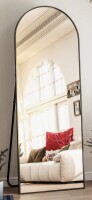 Basics by Wayfair&trade; Arched Metal Oversized Full Length Mirror, 64" x 21" New In Box $299