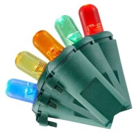 Home Accents Holiday 200 Count Multi-Colored / Cool White Dome LED Lights Assorted $79