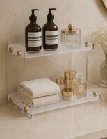Rebrilliant Pekarovic Acrylic Makeup Organizer New In Box $79