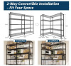 Garvee Heavy Duty Metal Shelving Unit, 5-Tier Adjustable Garage Storage Shelves, Convertible Storage Shelf Garage Shelving, for Basement Pantry Kitchen Warehouse, 180cm L x 40cm W x 180cm H New In Box $299