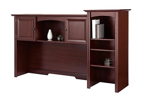 Realspace&reg; Broadstreet 65&rdquo;W Hutch For U-Shaped Desk, Cherry New In Box $399