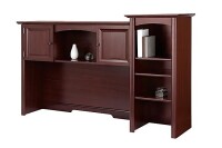 Realspace&reg; Broadstreet 65&rdquo;W Hutch For U-Shaped Desk, Cherry New In Box $399