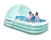 Homech, Green Inflatable Kiddie Pool with Sun Shade for Adult, Family, Unisex, Summer New In Box $99