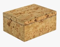 Oliver Home Furnishings Decorative Burl Box New In Box $399