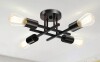 17 Stories Hannah-Jayne 14.17'' Sputnik Modern Linear Flush Mount New In Box $199
