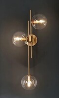 Beachcrest Home&trade; Beesley 3-Light Dimmable Armed Sconce New In Box $399