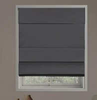 Symple Stuff 60"x 72" Coursey Cordless Blackout 100% Cotton Roman Shade with Cellular Shade Backing New In Box $199