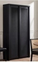 Brafab 67" Tall Rattan Storage & Pantry Cabinet New in Box $699