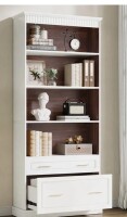 Lark Manor Bookcase With File Cabinet Drawers New in Box $399