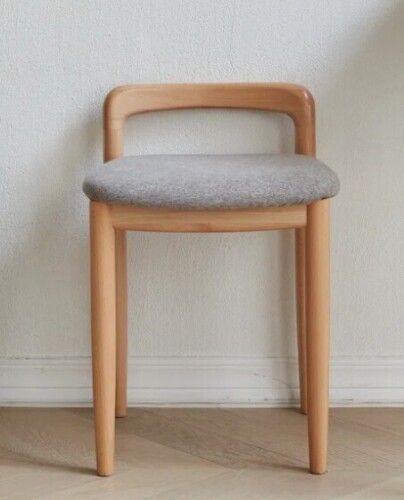 George Oliver Cristiona Solid Wood Accent Stool New in Box $299