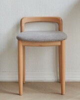 George Oliver Cristiona Solid Wood Accent Stool New in Box $299