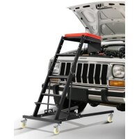 VEVOR Automotive Top Creeper, with Adjustable Height 48" to 76", 400 LBS Capacity High Creeper, 4 Swivel Caster Wheels, Heavy Duty Creeper for Auto Repair and Maintenance, New in Box $299