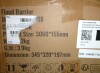 VEVOR Flood Barriers, Water Flood Dam Bags 8 Pack, Water Activated Flood Barriers for Home, Doorway, Driveway (10ft x 6in) New In Box $199 - 2