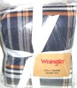 Wrangler 3pc Full/Queen City Flats Plaid Duvet Set Blue: Microfiber Bedding, OEKO-TEX Certified New In Box $199 - 2