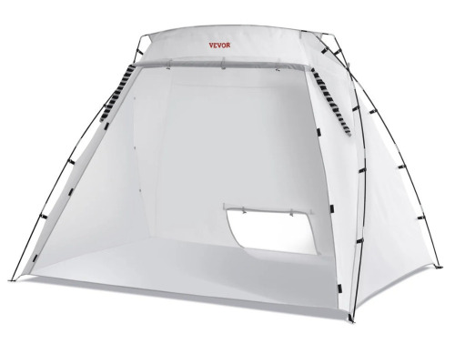 VEVOR Portable Paint Booth, Larger Spray Paint Tent with Built-in Floor & Mesh Screen, Painting Tent Station for Furniture DIY Hobby Tool, 10x7x6ft Spray Paint Shelter New In Box $199