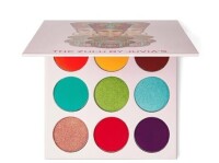 Juvia's Place Zulu Eyeshadow Palette, 9 Exotic Hues of Greens, Purple, Red, Brown, Yellow, Matte and Shimmers New In Box