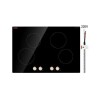 VEVOR Induction Cooktop, 6600W Electric Countertop Burner, 4 Burner Knob Control Stove, Built-in Induction Cooktop with 12 Temperature Settings, Glass Surface, Auto Shut-Off, New in Box $399