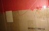 Vabches Natural Oak Modern Litter Box Enclosure Cabinet with Fluted Sliding Door and Scratch Pad, New in Box $299 - 2