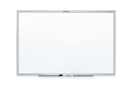 Quartet&reg; Classic Total Erase&reg; Non-Magnetic Melamine Dry-Erase Whiteboard, 48" x 36", Aluminum Frame With Silver Finish New In Box $299