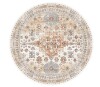 Bungalow Rose Malaika Machine-Washable Non-Slip Medallion 8 ft. Round Area Rug $299
