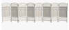 Red Barrel Studio&reg; 8-Panel Short Fiber Weave Folding Screen New In Box $299