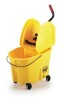 Rubbermaid WaveBrake&reg; 35 QT Down Press Mop Bucket and Wringer, Yellow New In Box $199
