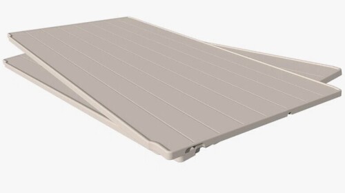 Patiowell 2-Piece Resin Shelf For 4 Ft. W X 2 Ft. D Outdoor Shed New In Box $199