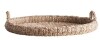 Storied Home 29" Braided Bankuan Tray with Handles New In Box $79
