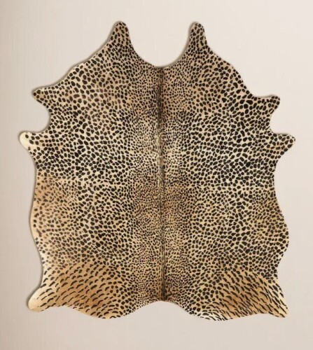 AllModern Lovato Cowhide Animal Print Indoor Rug, 60'' W X 84'' L $699