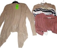 Hippie Rose Ladies Cardigan Sweater Size Medium / Loft Ladies Long Sleeve Shirt Size Medium / Assorted