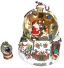 Musical Santa Snow Globe / Penguin Snow Globe Assorted