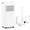 Electactic 10000 Btu Portable Air Conditioner, &le;53Db Quiet, 4 Modes, 24H Timer & Side Handle WFBLL-AC4216L-10K, White, On Working $599