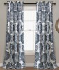 Lush Decor Lush Decor Evelyn Medallion Room Darkening Curtain Panels Pair Drapes, 52" x 84" $99