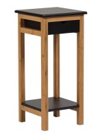 ECCOStyle 2 Tier Display Table with Drawer | Black New In Box $199