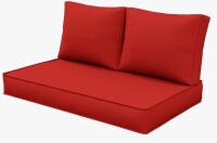Latitude Run&reg; 3-Piece Outdoor 5" Replacement Cushion Set Seat/Back Cushion New In Box $399