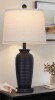 Highland Dunes Allisan 24.3" USB Table Lamp Set with Touch Control and Bulbs New In Box $199