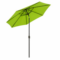 Arlmont & Co. 7.5ft Lime Green Color Market Umbrella With Tilt And Crank New $199