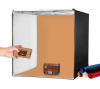 VEVOR Photo Studio Light Box, 32" x 32", 5600K Professional Photo Shooting Tent Kit with 210 LED Lights 5 Backdrops Power Adapter Soft Light Cloth Corner Pieces, High CRI ? 95 for Product Photography New In Box $199