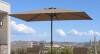 Rebrilliant 6.5' x 10' Rectangular Patio Umbrella Outdoor Table Umbrella Aluminum Frame Market Umbrella Sun Umbrella New Floor Model $299